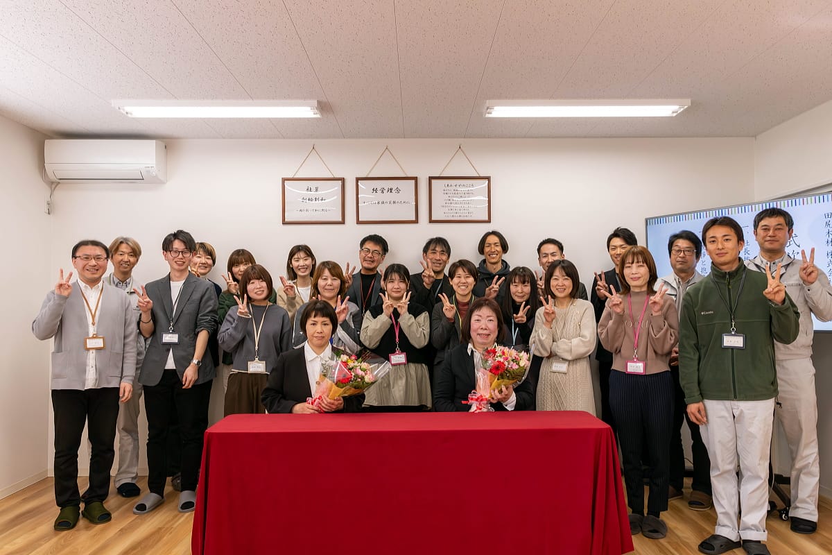 入社式です！！