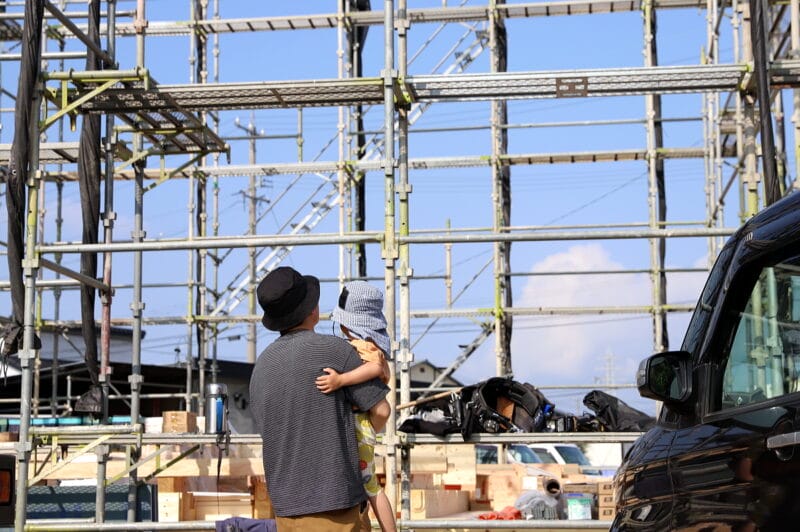 長野市のA様邸、上棟しました！！