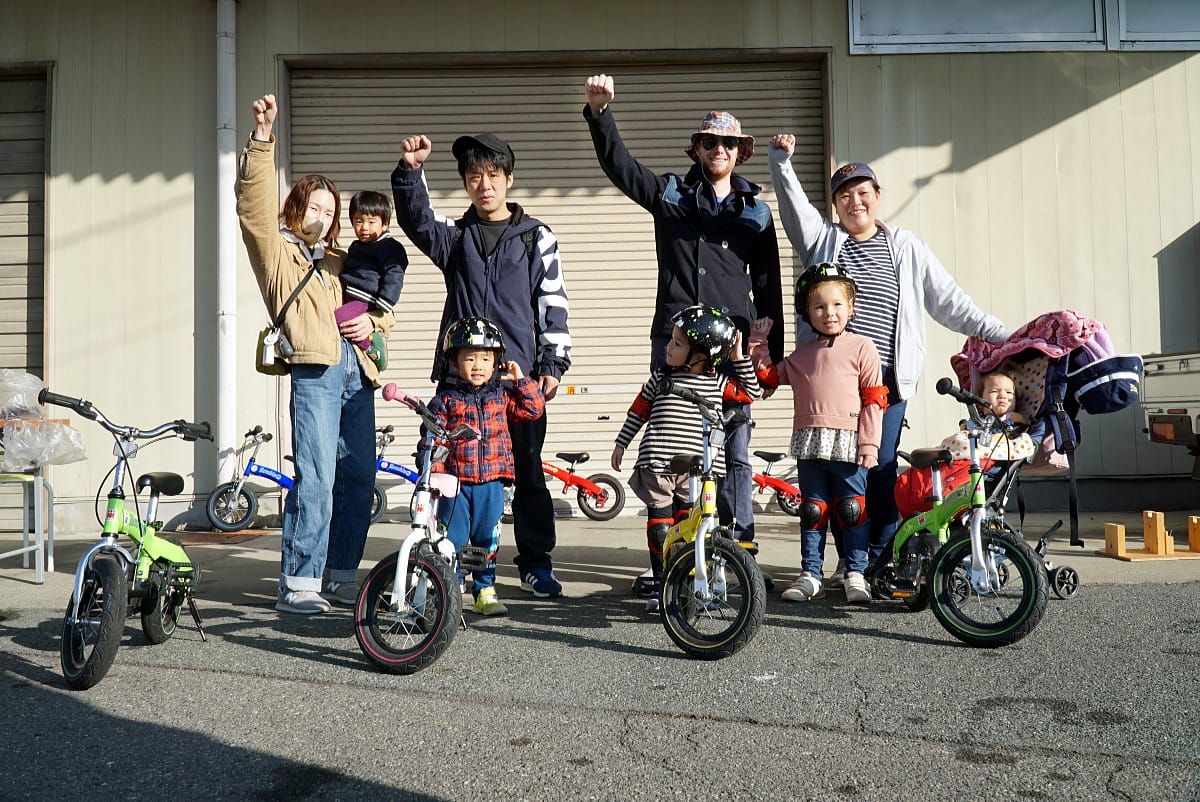 『親子で楽しく！自転車教室！！』を開催しました！！