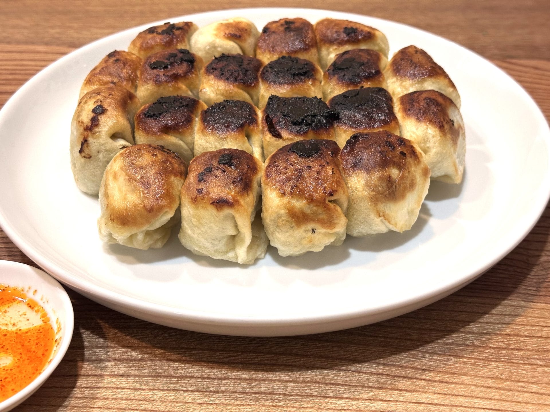 250325　念願の餃子。