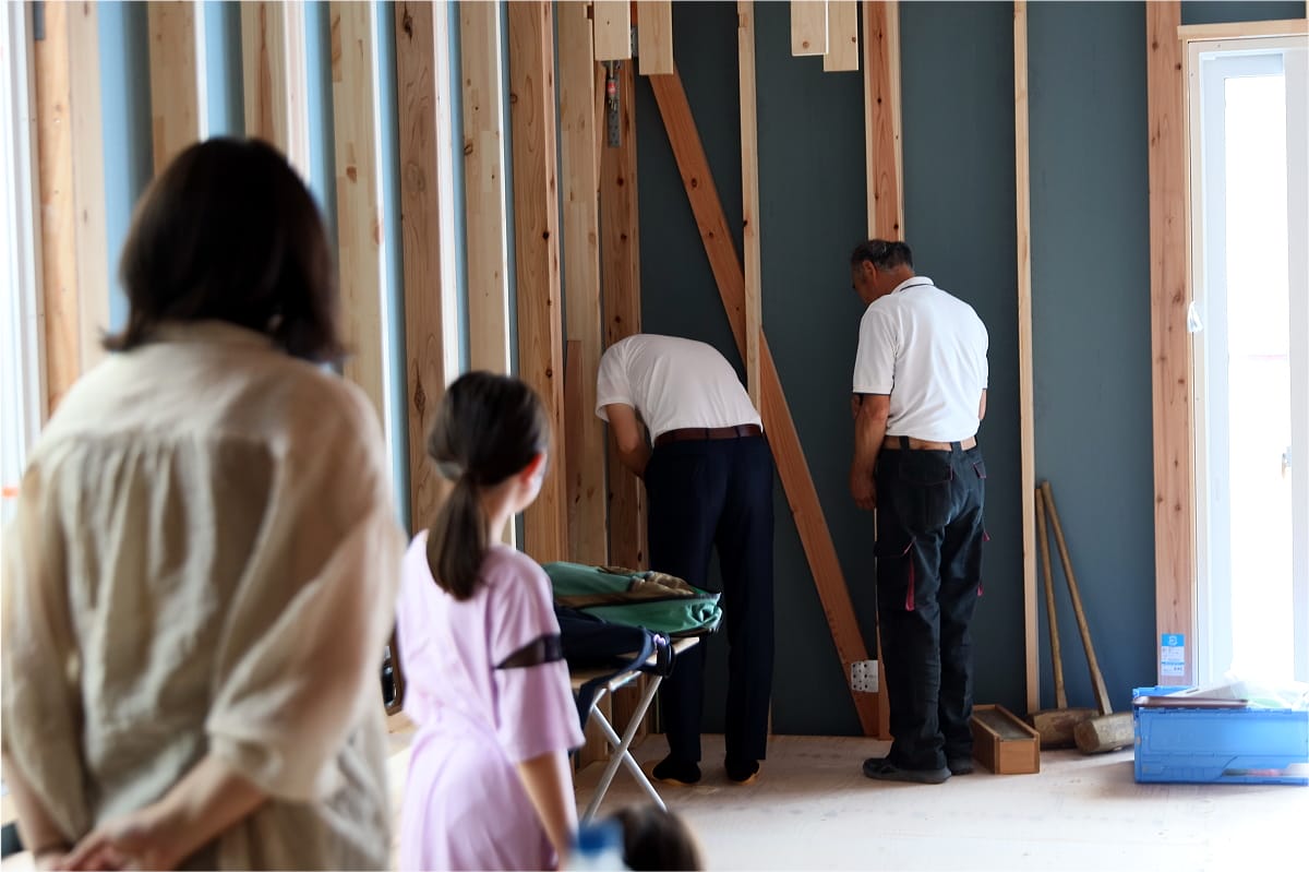 「平屋住宅工房」上田市のK様邸、上棟式を執り行いました！！