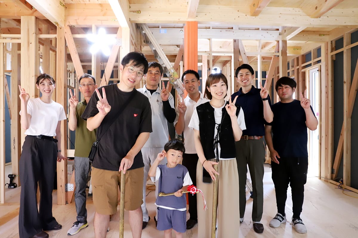 長野市のA様邸、上棟式を執り行いました！