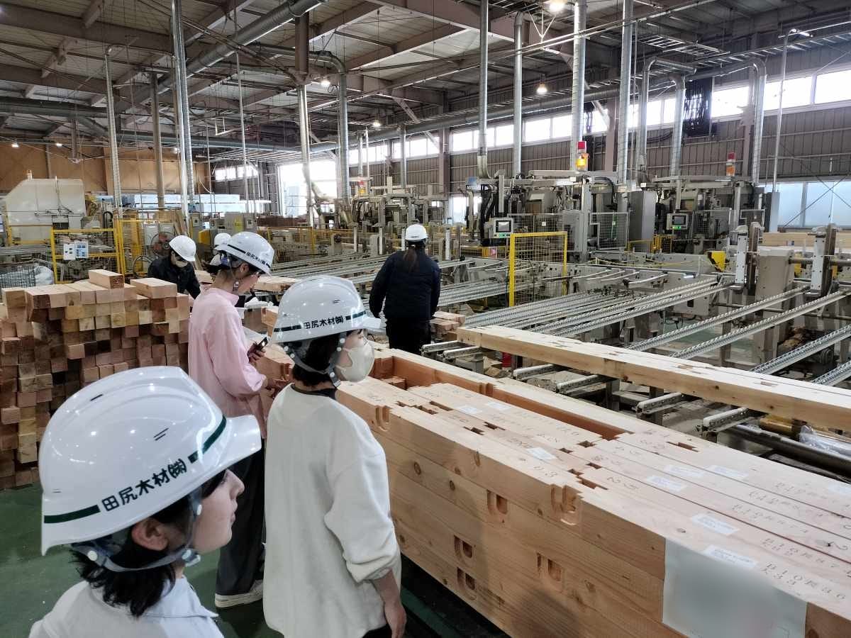 プレカット工場見学