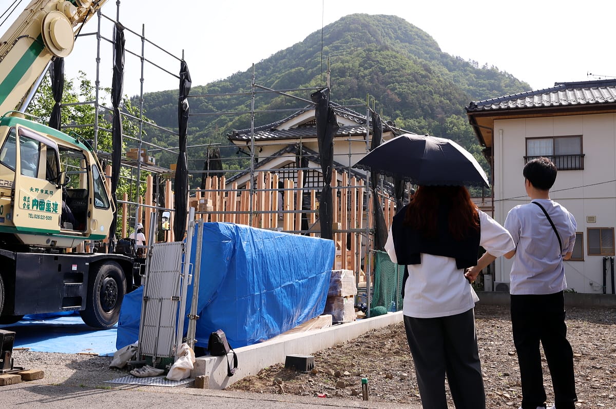 「平屋住宅工房」長野市のA様邸、上棟＆上棟式です！！