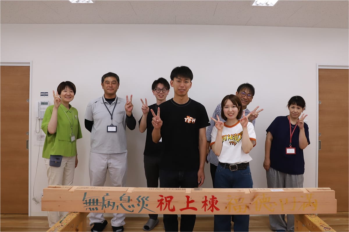 千曲市のT様、着工式＆祈念梁です！！