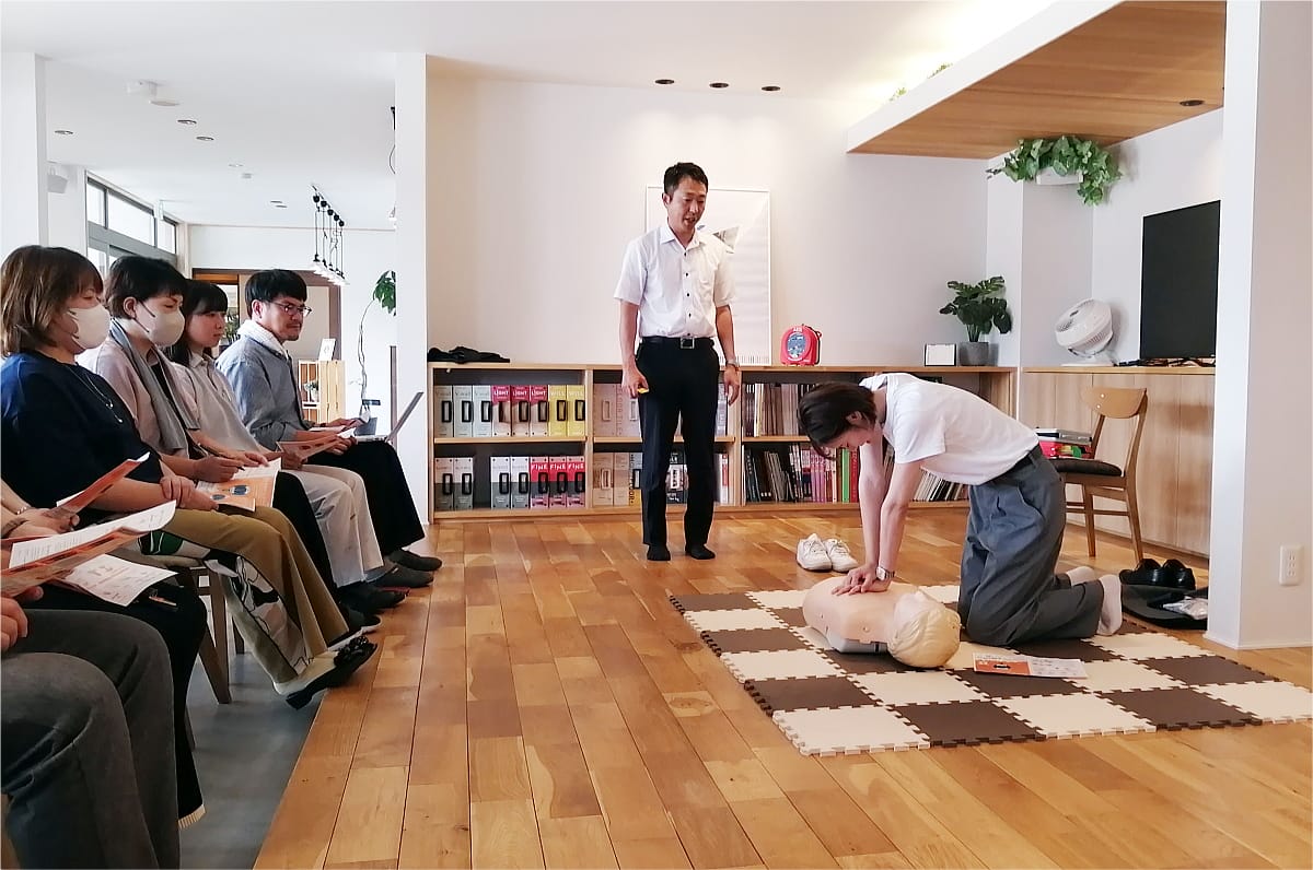 社内AED講習会を開催しました！！