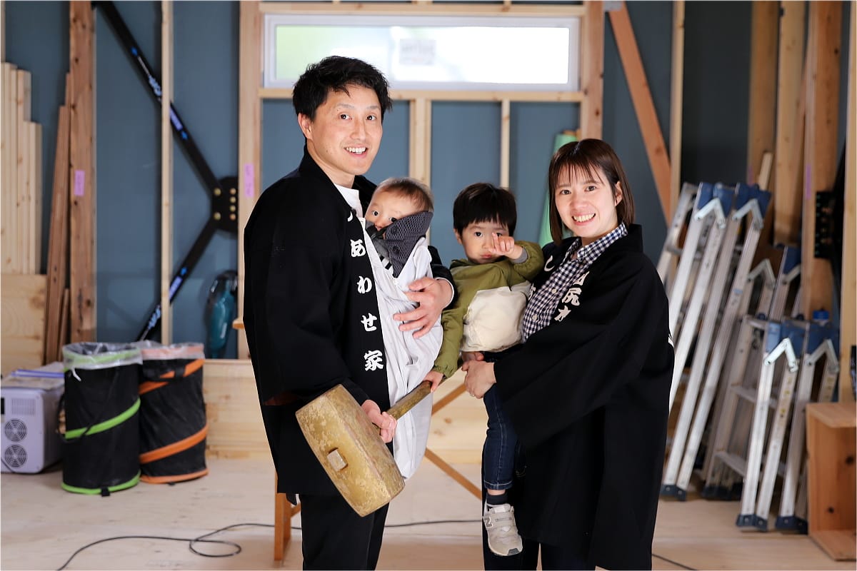 長野市のA様、上棟式を執り行いました！！