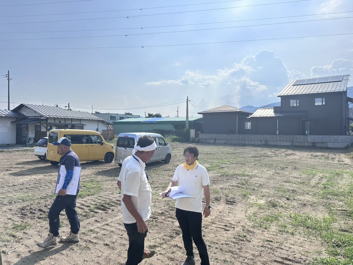 250707　新しい分譲地計画。