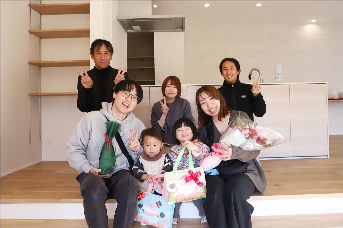 安曇野市のH様、お引渡しとなりました！